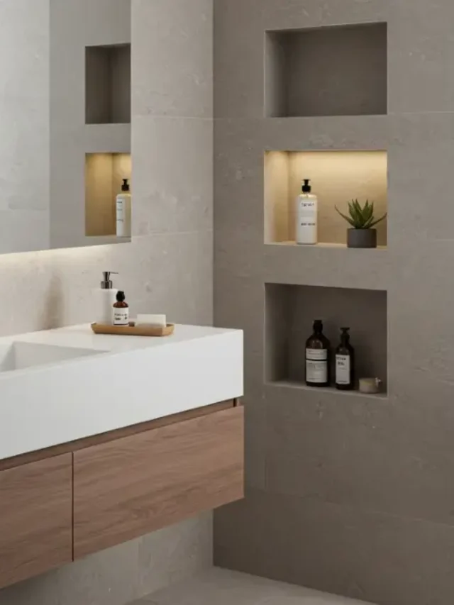 Nichos Para o Banheiro que Estão Bombando em 2025